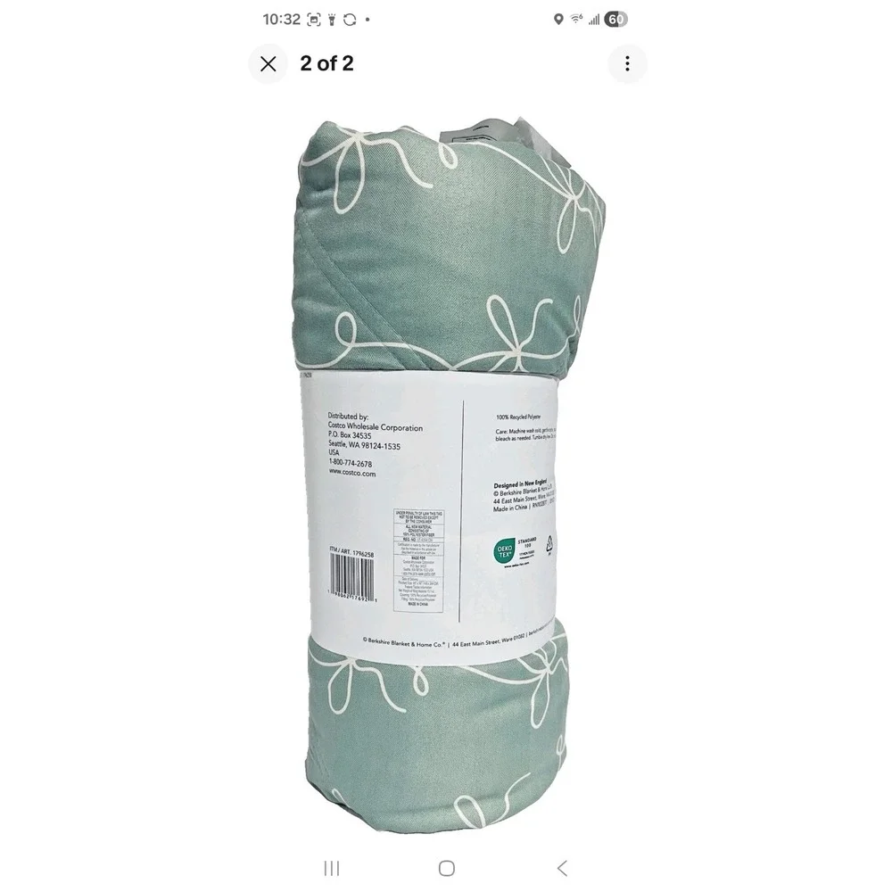 Berkshire Blanket & Home Co. Down Alternative Blanket Twin 66x96 Comforter NEW‎